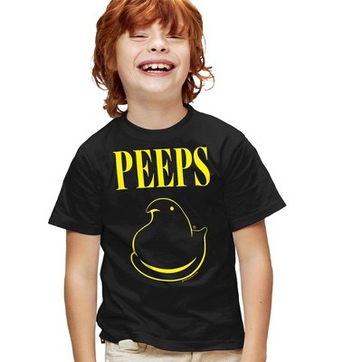 Easter Black and Yellow Kids T-Shirt For Youth Black