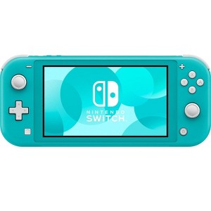 Nintendo Switch Lite Gaming Console - Turquoise - Manufacturer Refurbished - 1 of 4