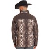 Men's Aztec Printed Softshell Jacket - Rock & Roll Denim - 2 of 4