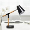 Wooden Pivot Desk Lamp - Simple Designs - 3 of 4