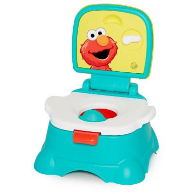 Sesame Street 3-in-1 Potty Chair, Step Stool and Toilet Training Seat