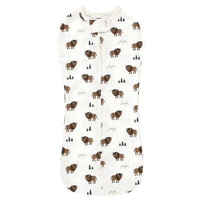 Hudson Baby Unisex Newborn Sleep Pod, Wild Buffalo, 0-2 Months
