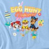 Paw Patrol Easter Egg Hunt Heroes Chase, Rubble And Marshall Women's T-Shirt Light Blue - 2 of 4