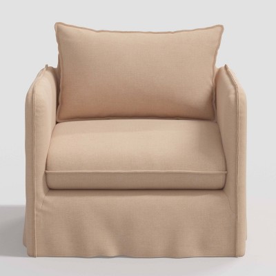 Berea Slouchy Lounge Chair with French Seams - Threshold™