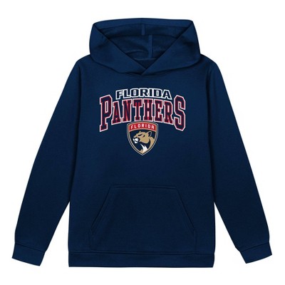 NHL Florida Panthers Boys' Fleece Hooded Sweatshirt