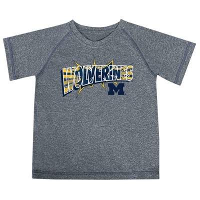 NCAA Michigan Wolverines Toddler Boys' Poly T-Shirt