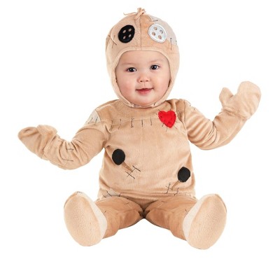 HalloweenCostumes.com Spooky Voodoo Doll Infant Costume
