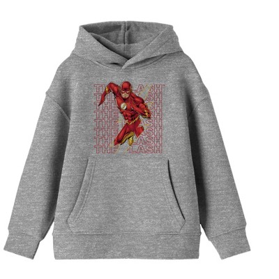Flash Running Youth Boy's Athletic Gray Hoodie