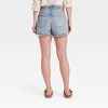 Women's Mid-Rise 90's Baggy Denim Shorts - Universal Thread™ - 2 of 3