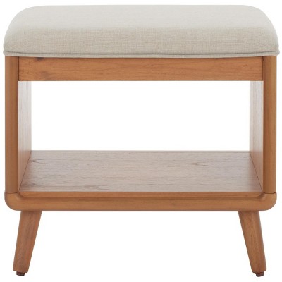 Solo Open Shelf Bench W/ Cushion  - Safavieh
