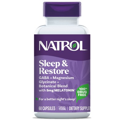 Natrol Restore Melatonin Capsules - 60ct