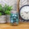 Cornucopia Brands Small Plastic Mason Coin Bank 16oz Jars, 4pk, w/ Slotted Lids - 2 of 4