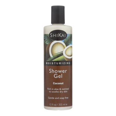 Shikai Coconut Moisturizing Shower Gel - 12 fz