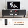 JIONJOY 60  TV Stand Media Console with Cabinets Adjustable Shelves - 4 of 4