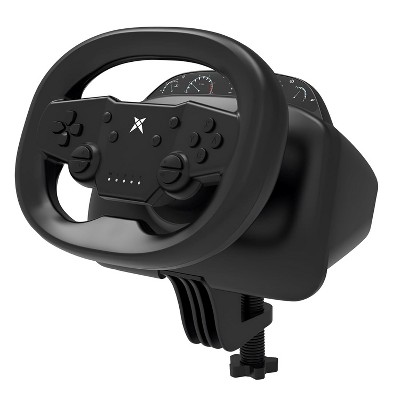 NBCP Racing Wheel, Game Steering Wheel Multi-Platform for Nintendo Switch/ PC/ PS4/ PS3/ IOS and Android phones