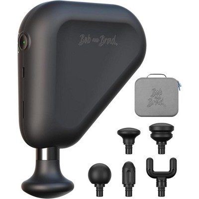 Bob and Brad Air 2 Mini Massage Gun Portable Deep Tissue Percussion Muscle Massage Gun, Black