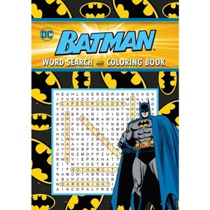 Batman Word Search and Coloring Book - (Coloring Book & Word Search) by  Editors of Thunder Bay Press (Paperback) - 1 of 1
