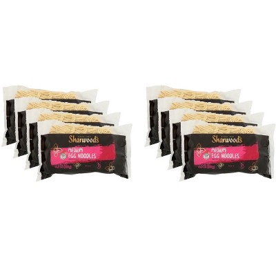Sharwoods Egg Noodles Medium - Case of 8 - 12.3 oz