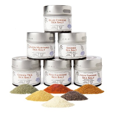 Painter's Palette Collection - 6 Tins | Gourmet Seasoning Set
