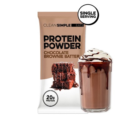 Clean Simple Eats Protein Powder Chocolate Brownie Batter
