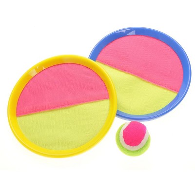 JuzToys Velcro Toss and Catch Ball Game Set, Toss and Catch Game Sports Set For Kids