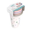 Zak Designs 3pk 25 fl oz Plastic Straw Tumbler Set - 4 of 4