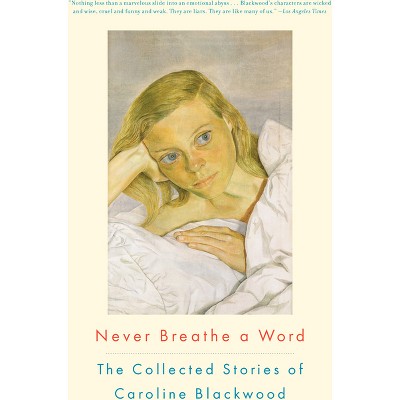 Never Breathe a Word - by  Caroline Blackwood (Paperback)