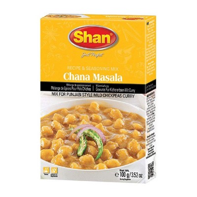 Shan Seasoning Mix - Chana Masala 100 gms - Shan Masala (3.52 Ounce (Pack of 1))