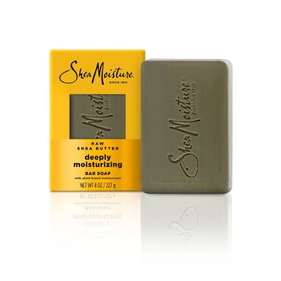 SheaMoisture Bar Soap Deeply Moisturizing - Raw Shea Butter - 8oz