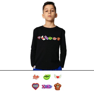 Rabble Gender Neutral Long Sleeve Shirt and Valentines Day Dabblz Bundle