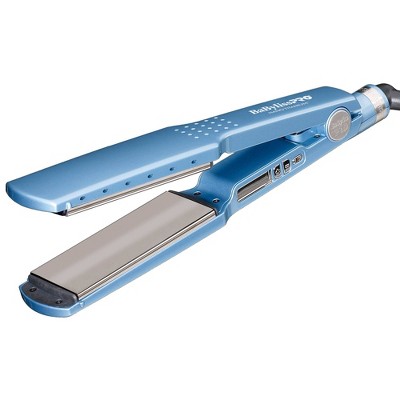 BaBylissPRO Nano Titanium Ionic Straightening Flat Iron - Blue - 1.75"