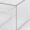 All Purpose 2 Drawer Storage Clear - Brightroom™: Acrylic Utility Bins, PETG, 1352 Volume, 8.8" H, 12.6" D, 12.2" W - 3 of 4