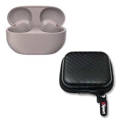 Sony WF-1000XM5 Wireless Noise Cancelling In-Ear Headphone Bundle with gSport Hardshell Case