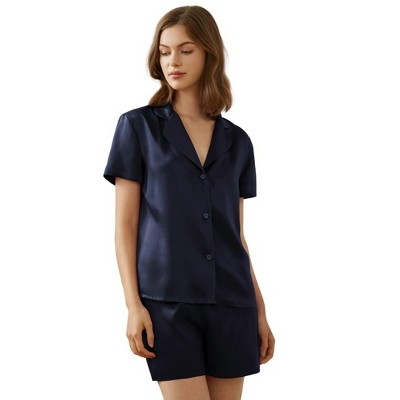 Mommesilk Yves Silk Pajama Top