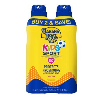 Banana Boat Kids' Sunscreen - 12oz/2ct