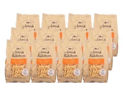 Amish Kitchen Kluski Egg Noodles Extra Thick - Case of 12/12 oz