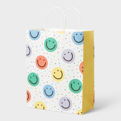 Large Smileys and Dots Gift Bag - Spritz™