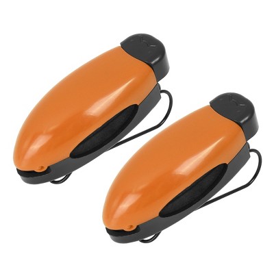 Unique Bargains Plastic Car Sun Visor Glasses Sunglasses Card Holder Clip 2 Pcs