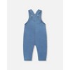 Deux par Deux Boy Light Soft Denim Overalls Jeans Blue - 3 of 4