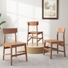 Luck Live 2 piece solid wood dining chair - 4 of 4