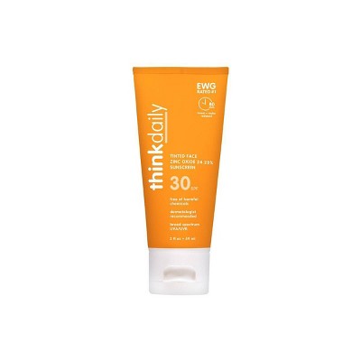 thinksport Mineral Sunscreen EveryDay Face - SPF 30 - 2 fl oz