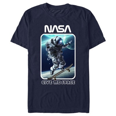 Men's NASA Give Me Space Skater Astronaut T-Shirt