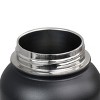 WAO 38 oz. Thermal Bottle with Lid in Matte Black - 2 of 4