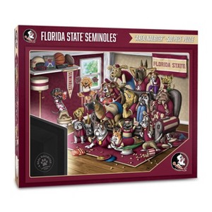 NCAA Florida State Seminoles Purebred Fans 'A Real Nailbiter' Jigsaw Puzzle - 500pc - 1 of 3