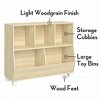 RiverRidge Kids' Catch-All Playroom 35" Toy Storage Organizer with 3 Cubbies and 2 Storage Compartments - 3 of 4