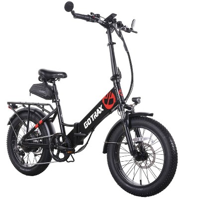GOTRAX Adult F2V2 20" Step Through Electric Folding Bike