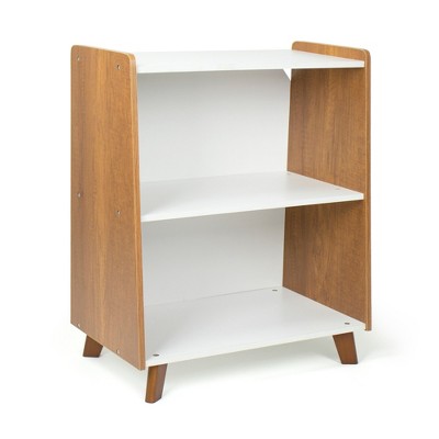 Humble Crew Morgan Mid-Century 2 Shelf Kids' Bookcase Wood/White