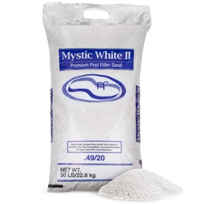 U.S. Silica Mystic White II Sand for Above Ground and Inground Pool Filter Pumps
