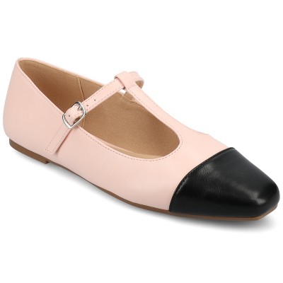 Journee Women's Theah Medium and Wide Width Dress Flats