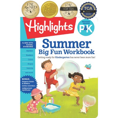 Summer Big Fun Workbook Bridging Grades P & K : Bridging Grades P & K - by HL (Paperback)